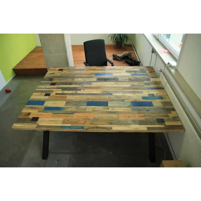 kant alias Bezet Tafel Able pallet hout | 100% milieuvriendelijk