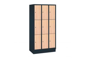 Garderobekast Viola 3.9 houten deuren beuken