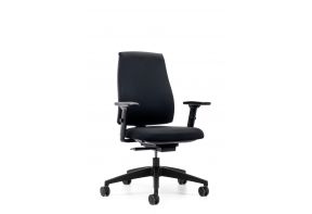 Se7en Comfort LX151 bureaustoel in het zwart