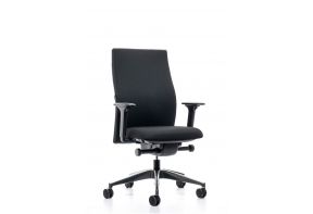 Se7en Pro LX114 bureaustoel in het zwart