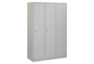 Beta locker Premium 3 vak/3 deurs grijs