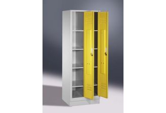 Schoongoedkast Classic 2.2 - 61cm breed - gele deuren - open