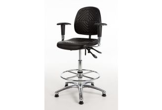 Werkstoel Economy hoge rug GMS267 