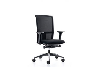 Se7en Pro LX212 bureaustoel in zwart