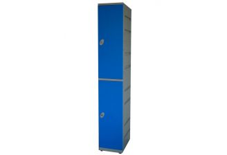 Kunststof locker Plasto - 2 deurs