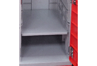 Legplank plasto tbv. kunststof lockers