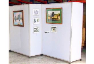 Rex tentoonstelling hoekwand
