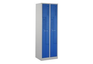 Beta Z-Garderobekast 4 blauwe deuren