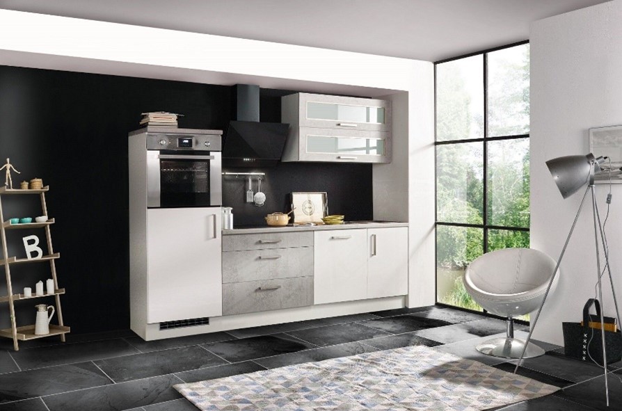 betonlook keuken 260 cm