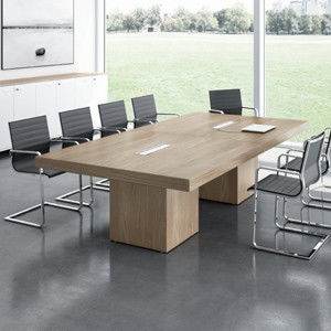 Quadro vergadertafel met stoelen